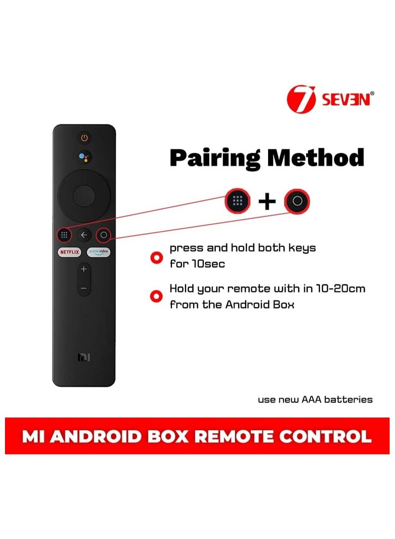 New Replacement Remote Control, Remote Control Fit, Universal Remote Control Compatible with Mi Android Box 4K HDR Mi Box & mi stick with Voice Command Support Google Assistant Key XMRM-00A - Image 2