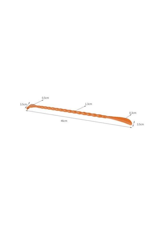 klarako - 2pcs 2 in 1 Multifunction Back Scratcher Shoehorn Long Handled Shoe Horn with Hand Shaped Backscratcher - Image 1