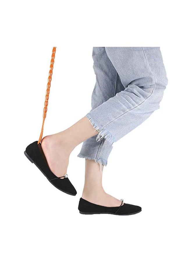 klarako - 2pcs 2 in 1 Multifunction Back Scratcher Shoehorn Long Handled Shoe Horn with Hand Shaped Backscratcher - Image 1