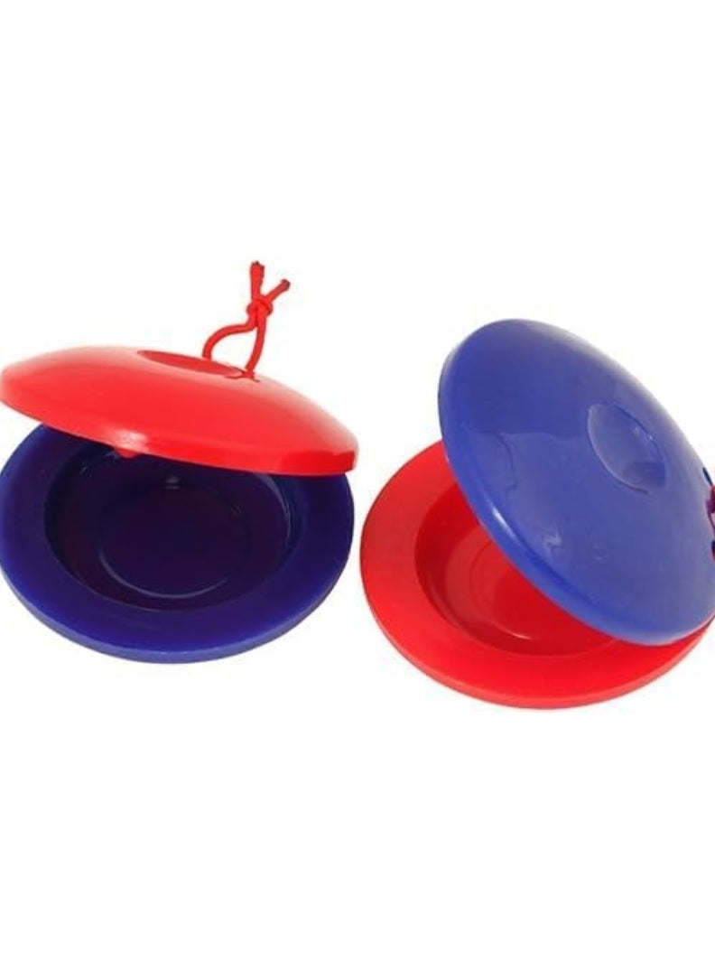 Megarya Pair of Plastic Shell Castanets ab Percussion 