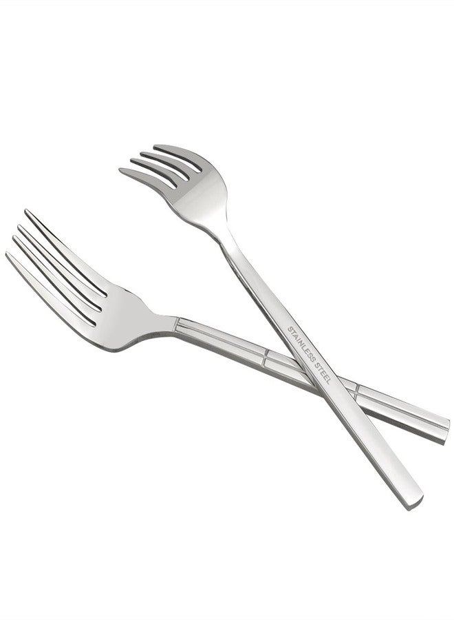Lesbin 12-Piece Dessert Forks, Stainless Steel, 6.77-Inch - Image 2