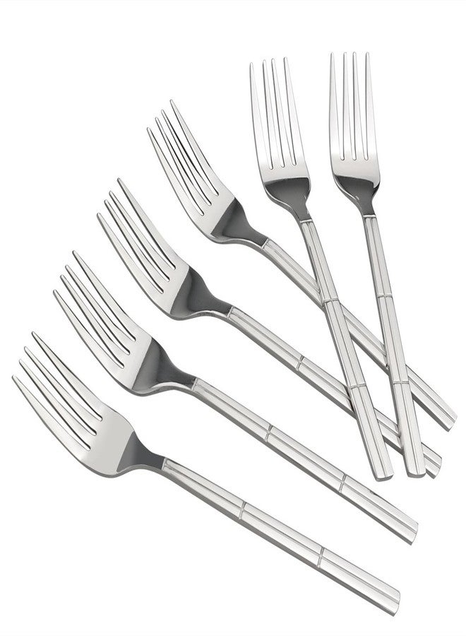 Lesbin 12-Piece Dessert Forks, Stainless Steel, 6.77-Inch - Image 1