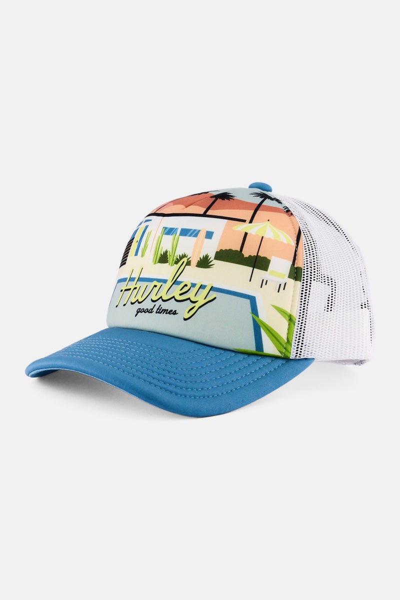 Hurley Women Graphic Print Adjustable Cap, Multicolor  - Image 1