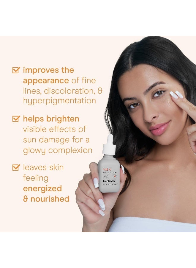 Baebody Baebody Vitamin C Serum With Hyaluronic Acid & Vitamin E - Image 4