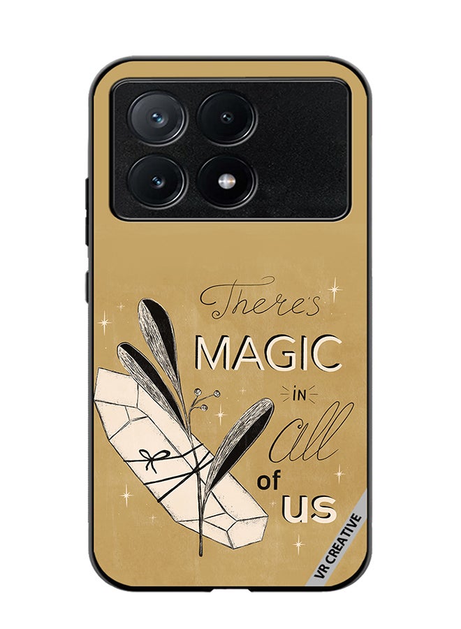 VR CREATIVE Protective Case Cover For Xiaomi Poco X6 Pro Magic In All Of Us Design Multicolour - Image 1