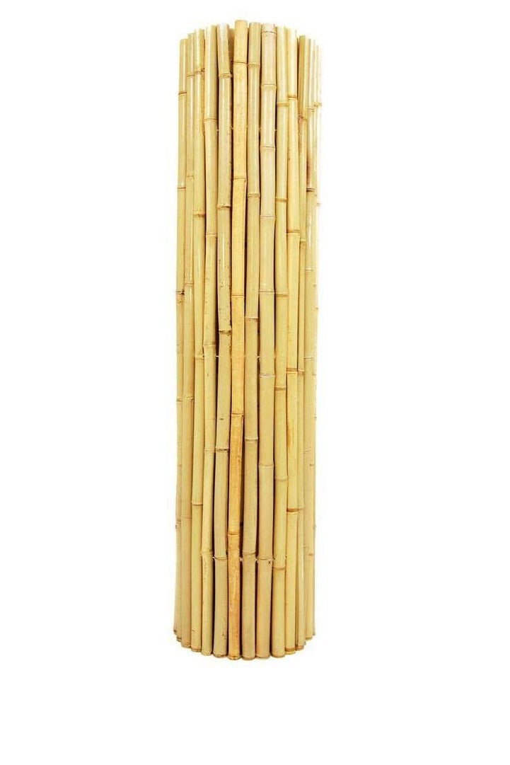 Egardenkart Natural Rolled Bamboo Fence Panel – Eco-Friendly Privacy Screen for Garden, Balcony, or Patio  - Image 2