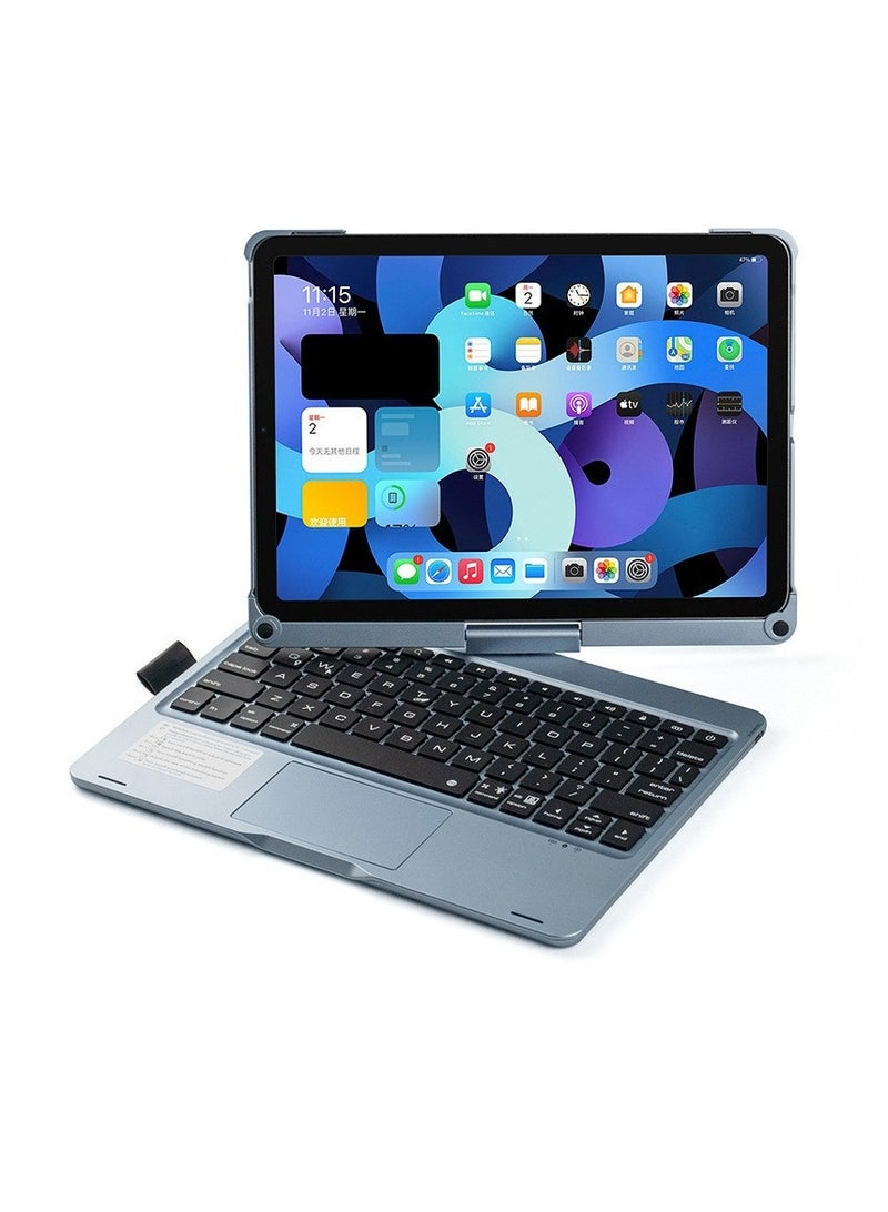 iPad Air 4/5/iPad Pro 11/ipad 10th Gen 2022 Touch Keyboard Case, 360° Rotating Backlight, iPad Pro 12.9 6th/5th/4th/3rd Trackpad Magic Keyboard and Smart Backlit Keys