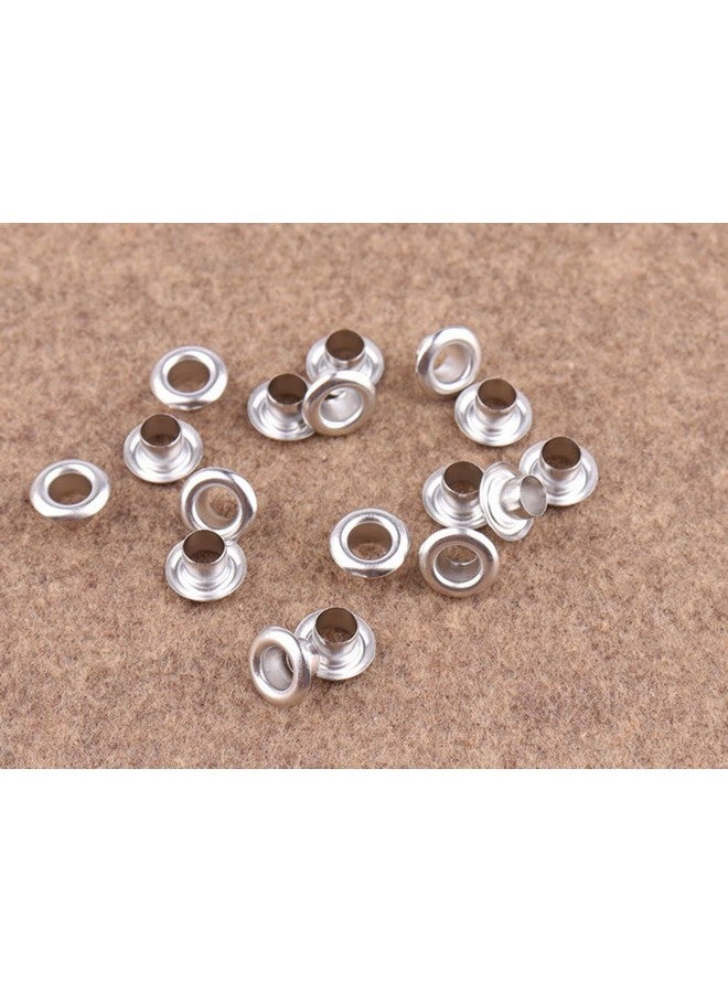 Zenith Combo of Copper, Silver, and Antique Metal Eyelets - 750 Pieces - Round Grommets for Crafts and Accessories | Lightweight and Heavy Duty | Suitable for Clothing, Shoes, Bags and Suitcases - Image 2