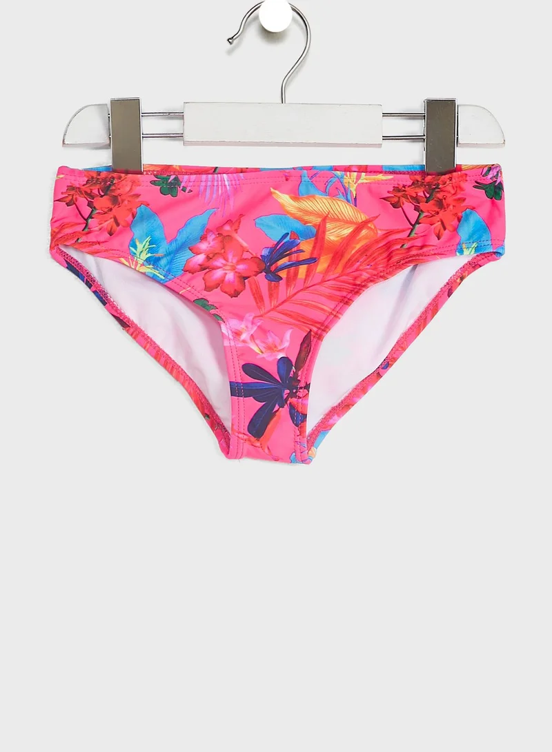 MINOTI Youth Bright Print Bikini With Frills