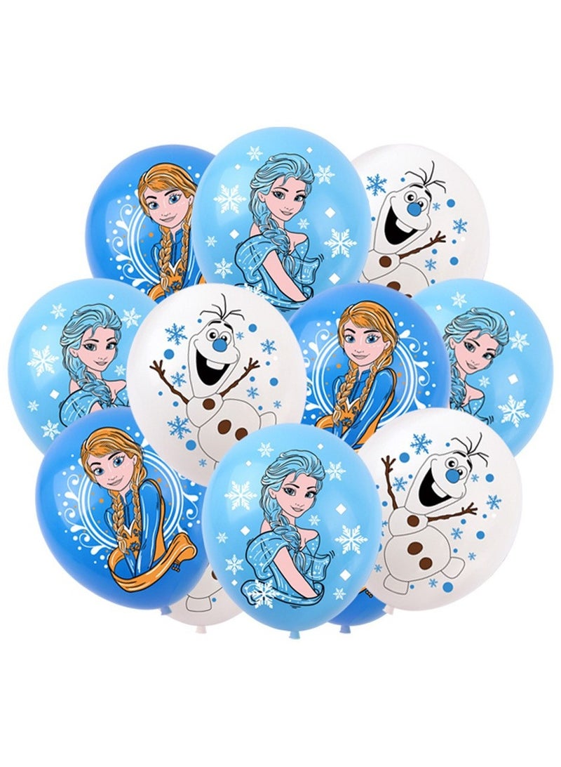 Birthday Party Decorations Set Balloon Set with Happy Birthday Balloon Banner, Foil Balloon, Fringe Curtain, and Ribbon - Image 4