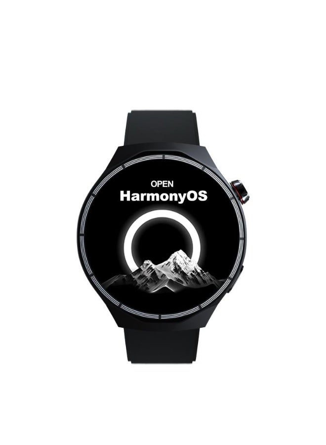 ساعة ذكية للرجال، ساعة ذكية أنيقة مع مكالمات بلوتوث، جهاز تتبع اللياقة البدنية مقاوم للماء، مع معدل ضربات القلب/مراقبة النوم/أكثر من 100 وضع رياضي، متوافقة مع هواتف أندرويد وآيفون، مجموعة سوداء - Image 2