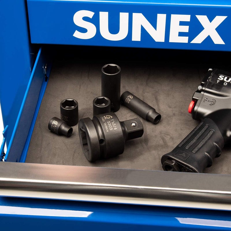 SUNEX TOOLS 5303 1 Inch Drive Impact Adapter - 1" Female x 3/4" Male, Cr-Mo Steel with Ball Detent - Image 5