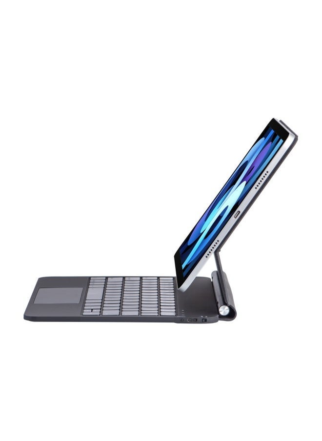 For Lenovo Tablet Small Leather Pad Pro12.7 Inch Bluetooth Keyboard M10plus Shell Touch Back Brilliance-Colour:Sakura Pink + Bluetooth Keyboard (backlit Version)-Product Type:Lenovo Tab M10 Plus/qitian K10/ 10.3inch X606f/606x X6c6f - Image 3