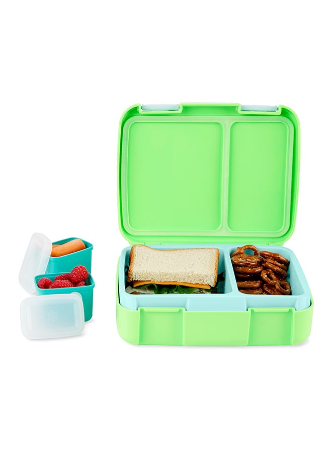Skip Hop Zoo Bento - Octopus | Toddler Lunchbox With Divided Tray & Snack Containers | Age 3+ - Image 3