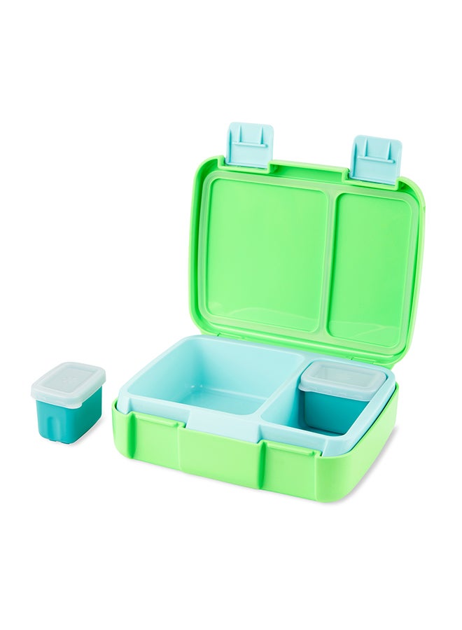 Skip Hop Zoo Bento - Octopus | Toddler Lunchbox With Divided Tray & Snack Containers | Age 3+ - Image 2
