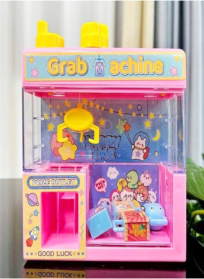 fashionhome Claw Machine Arcade Game Fun Mini Snacks Grabber Prize Dispenser Party Game Vending Toy for Kids Boys & Girls 22x7.7x29.5 cm  - Image 4