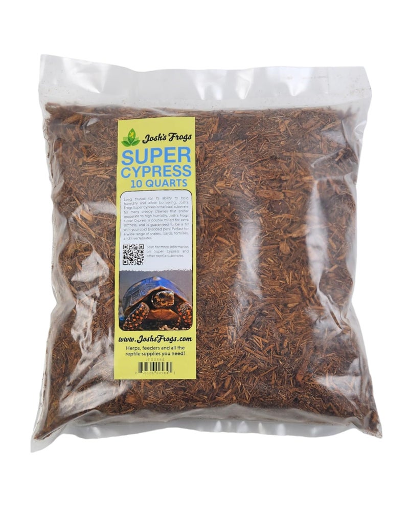 Josh's Frogs Super Cypress Reptile Mulch (10 Quarts) - Image 1