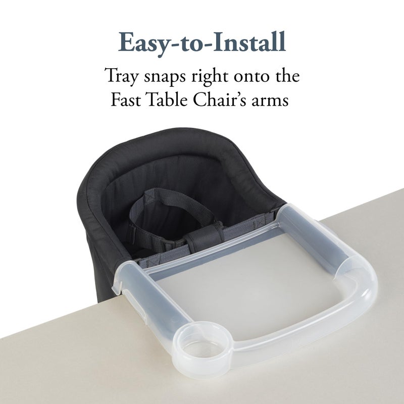 Inglesina Fast Dining Tray Plus - Compatible with Inglesina Fast Table Chair - Durable & Easy to Clean - Quick, Simple Installation - BPA Free - Image 5