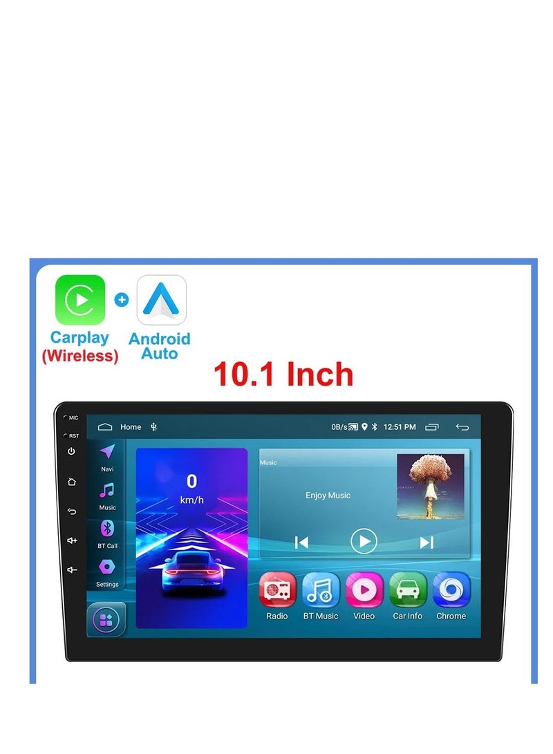 ام ان تي شاشة تويوتا سيكويا من 2008 إلى 2017شاشة من 2008 إلى 2022 هي جزء من نظام المعلومات والترفيه في السيارة يعمل بنظام التشغيل Android ويدعم ميزات مثل Apple CarPlay وAndroid Auto، مما يتيح لك توصيل هاتفك الذكي بسهولة كما أنها توفر دقة عالية تصل إلى 1080 بكسل، مما يجعلها ممتازة لعرض المعلومات والخرائط بوضوح - Image 4