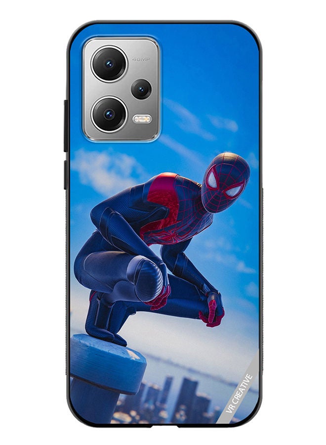 VR CREATIVE Protective Case Cover For Xiaomi Redmi Note 12 Spiderman Design Multicolour - Image 1