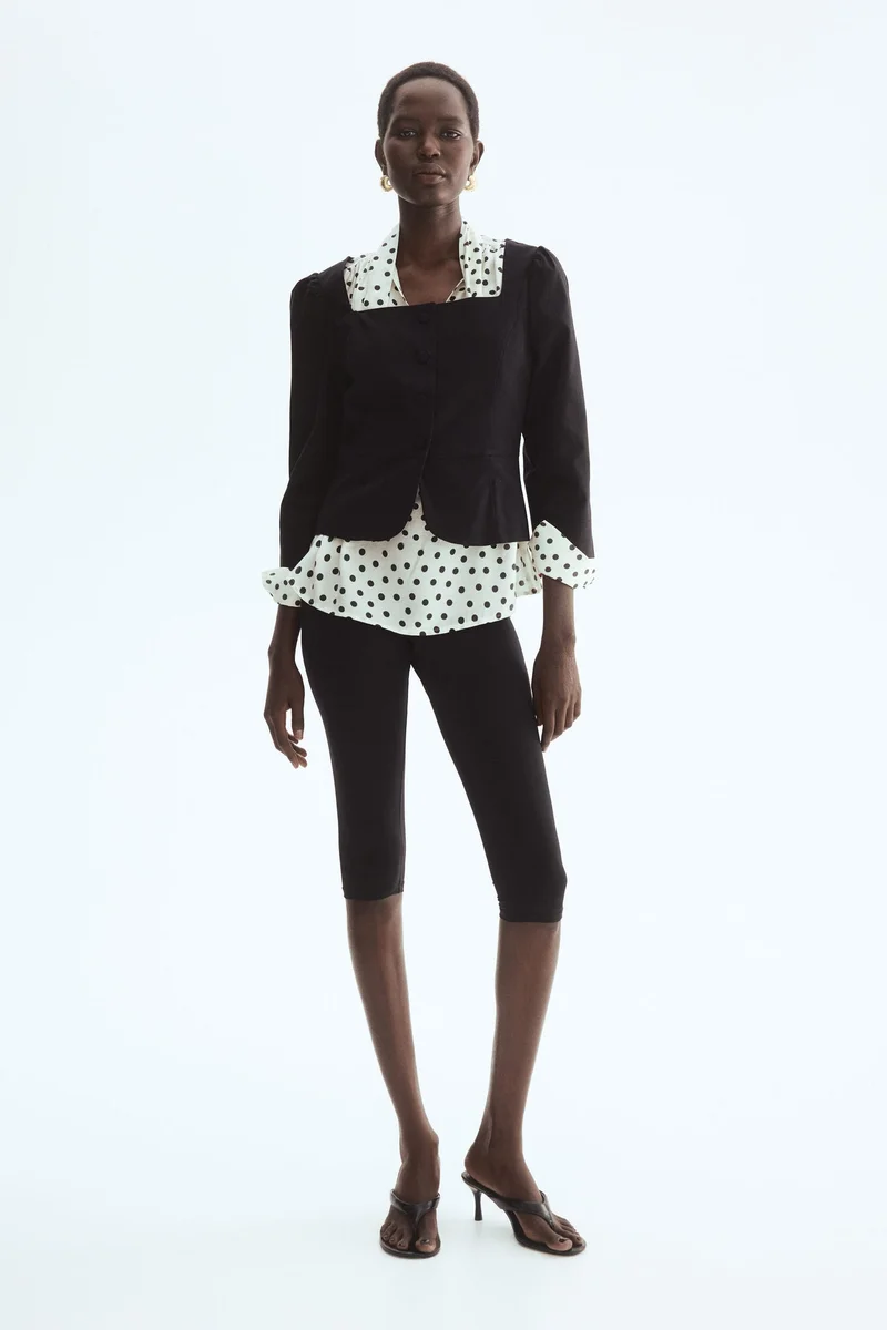 H&M Square-neck blazer