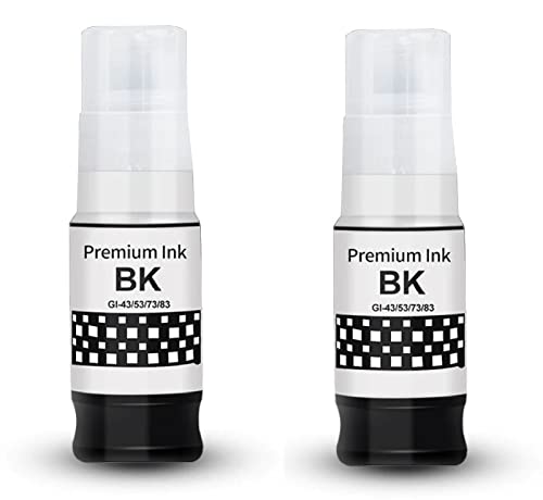 Dubam GI-73 Ink Bottle for Canon Pixma G570, G670, G550, G650, G620 Printers (Black 2 Pcs) - Image 3