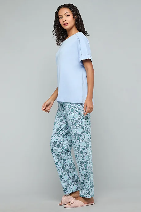 R&B Printed Pyjama Set