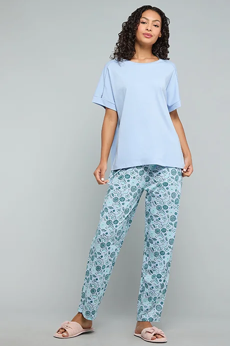 R&B Printed Pyjama Set