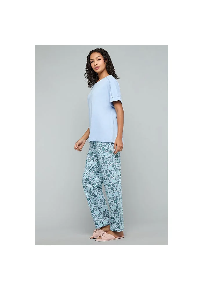 أر أند بي Printed Pyjama Set