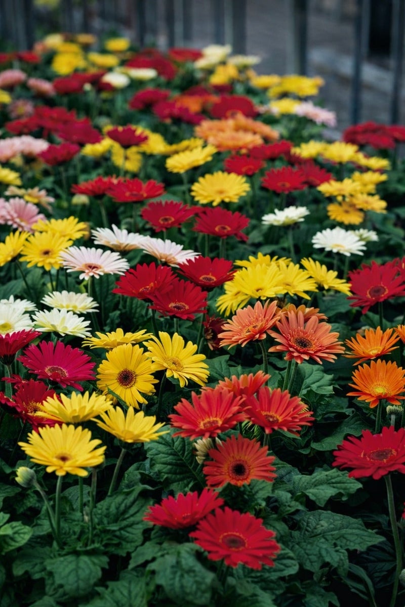 vsell24 Pack of 3 Pyrethrum/ African Daisy Mix Premium Quality Seeds (Gerbera Gigante Doppia In Mix) (Made in Italy) by Hortus Sementi - Image 2