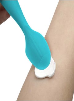 Nuby Dr. Talbots Silicone Diaper Cream Brush with Suction Base, Aqua  - Image 3