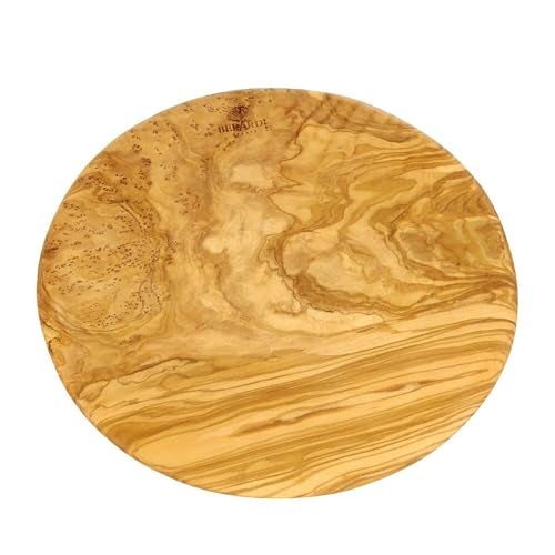 Berard Olive-Wood Handcrafted Round Cutting Board - Image 5