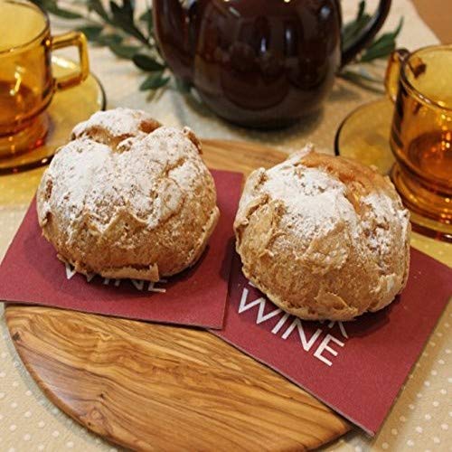Berard Olive-Wood Handcrafted Round Cutting Board - Image 2