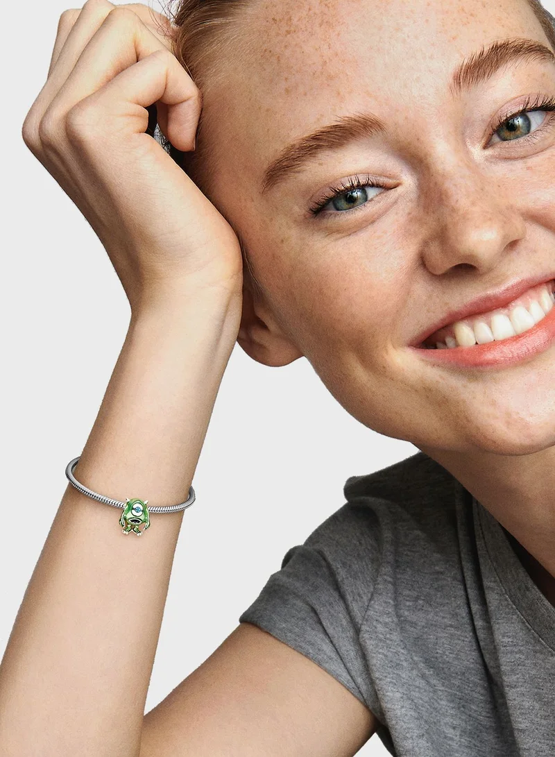 PANDORA Signature Two Two-Tone Logo & Pavé Chain Bracelet