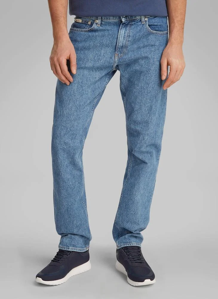 كالفن كلاين جينز Slim Fit Mid Wash Jeans