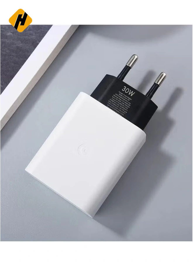 HuHa 30W PD Fast Charger with USB-C – UK Plug for Rapid Charging - Image 2