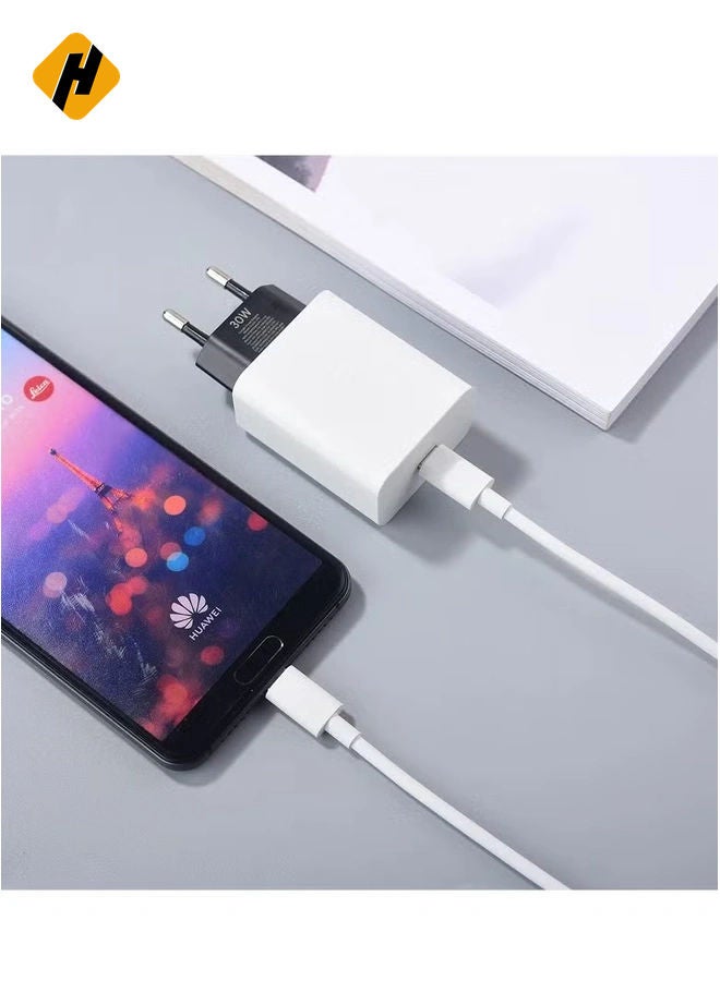 HuHa 30W PD Fast Charger with USB-C – UK Plug for Rapid Charging - Image 5