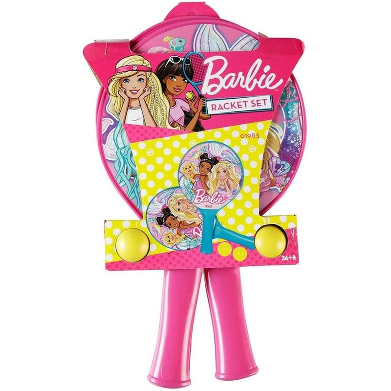 Dede - Barbie Racket Set with 2 Balls - 01983 - Image 2
