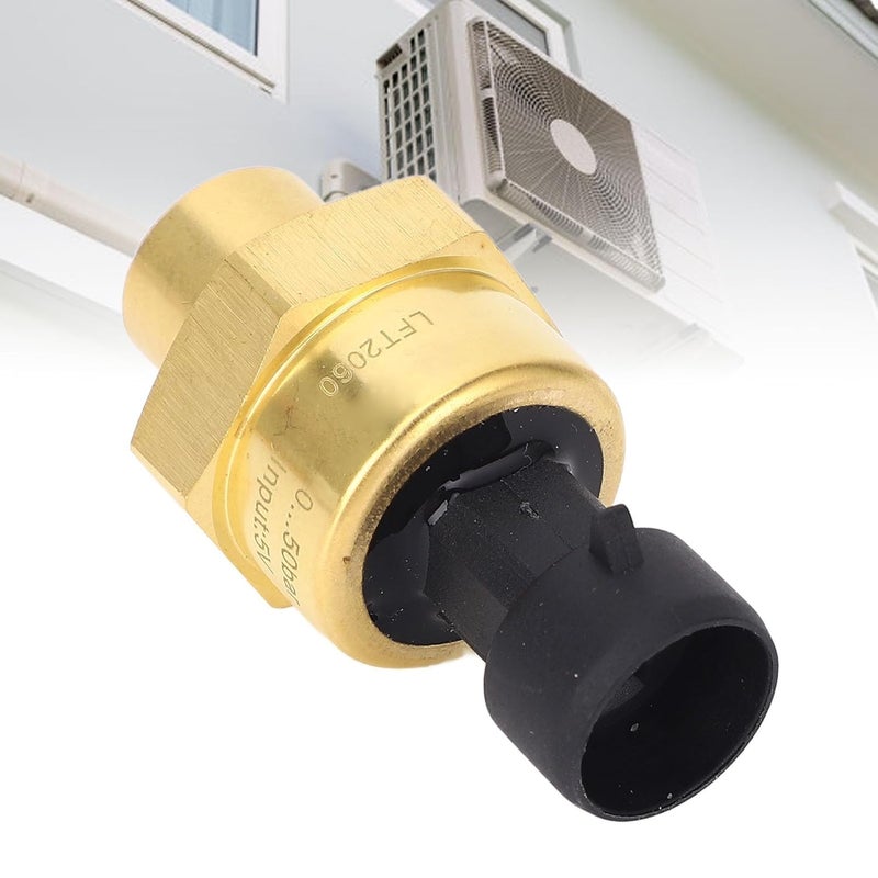 جهاز إرسال ضغط تبريد التيار المتردد من النحاس الأصفر 0-50 بار IP67 مستشعر التدفئة والتهوية وتكييف الهواء الصناعي والتجاري - Image 5