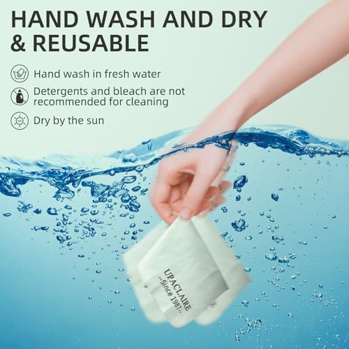 UpaClaire Suede Eyeglass Cloth 8" X 10" Extra Large Cleaning Cloth Washable, Durable Ultra-Fine High-Tech Premium Material for Eyeglasses Lenses Electronics and Screens - Image 5