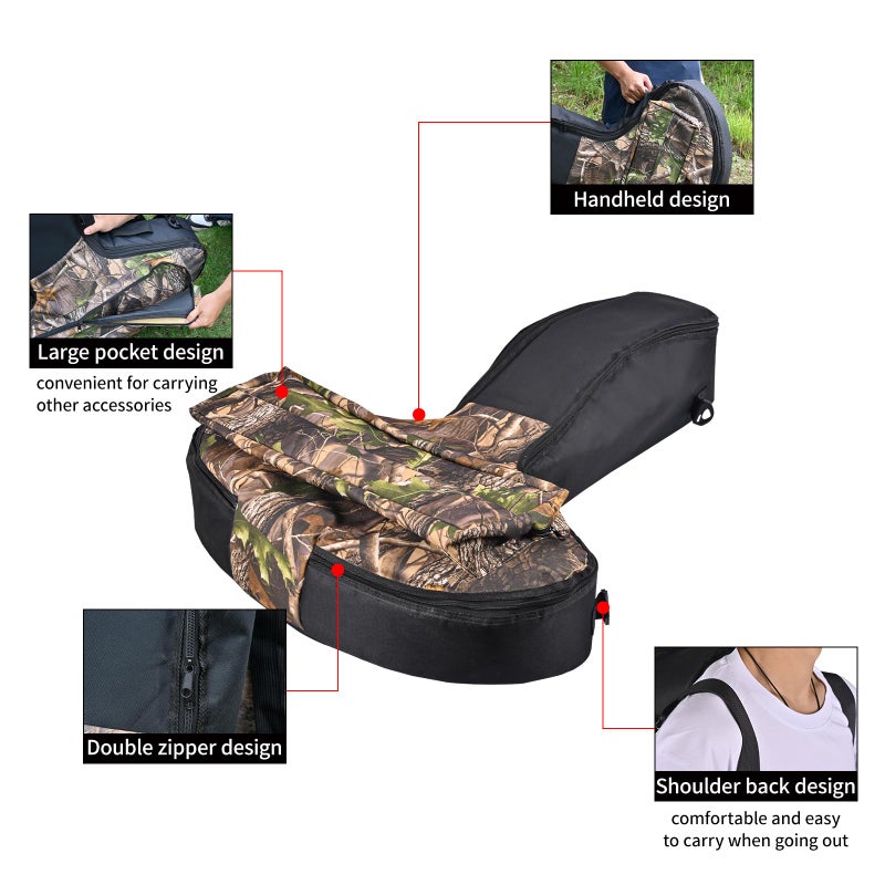 FENJANER Crossbow Case Soft with Sling Strap Crossbow Bag for Outdoor Hunting - Image 4
