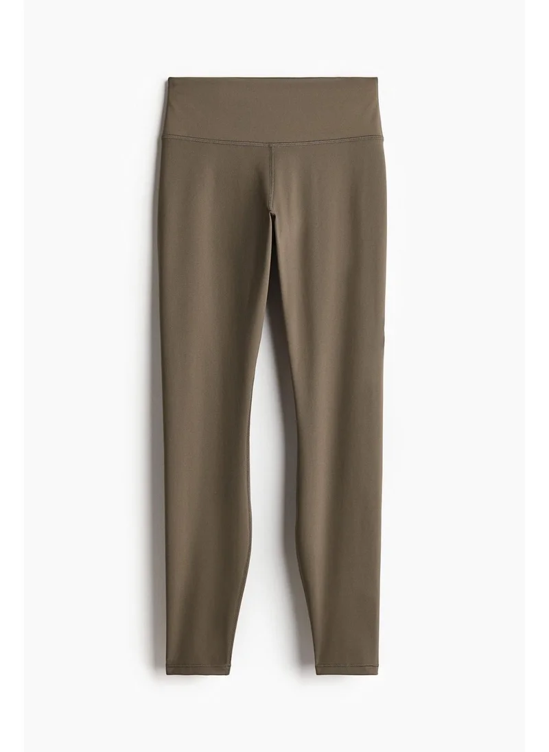 H&M Pocket-detail sports leggings in DryMove™