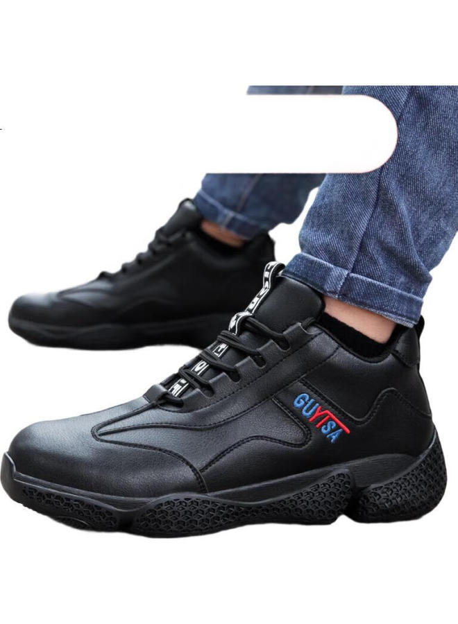 WELDON Shield Men'S Steel Toe Safety Shoes Anti-Smashing Anti-Piercing Wear-Resistant Lightweight Waterproof Work Safety Shoes 2129 Size 42 - Image 1