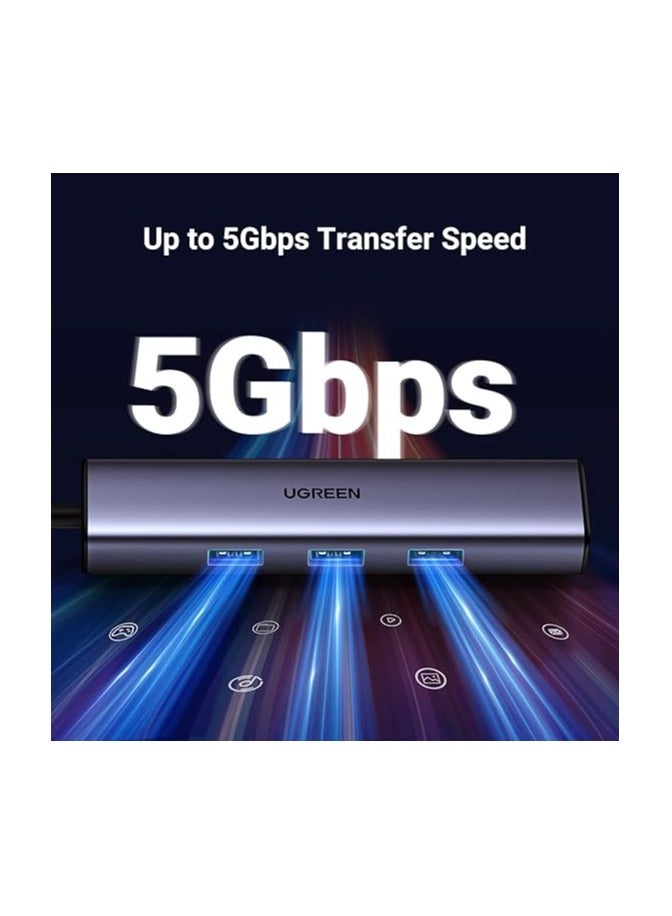 Ugreen 60600 4-in-1 USB-C Ethernet Hub - Image 4