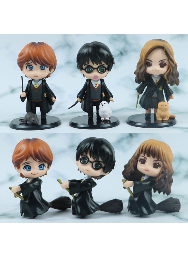 هاري بوتر صناعة يدوية هاري بوتر رون أنيمي الطرفية صندوق أعمى لعبة البيض آلة التواء دمية دمية بالجملة-اللون: 8 أنواع من وضعية الجلوس - Image 5