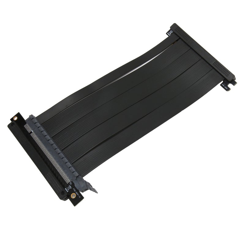كابل إطالة كرت الرسوميات مزدوج معكوس PCIE4.0 X16 حماية مقنن عالي السرعة لتركيب عمودي للألعاب - Image 1