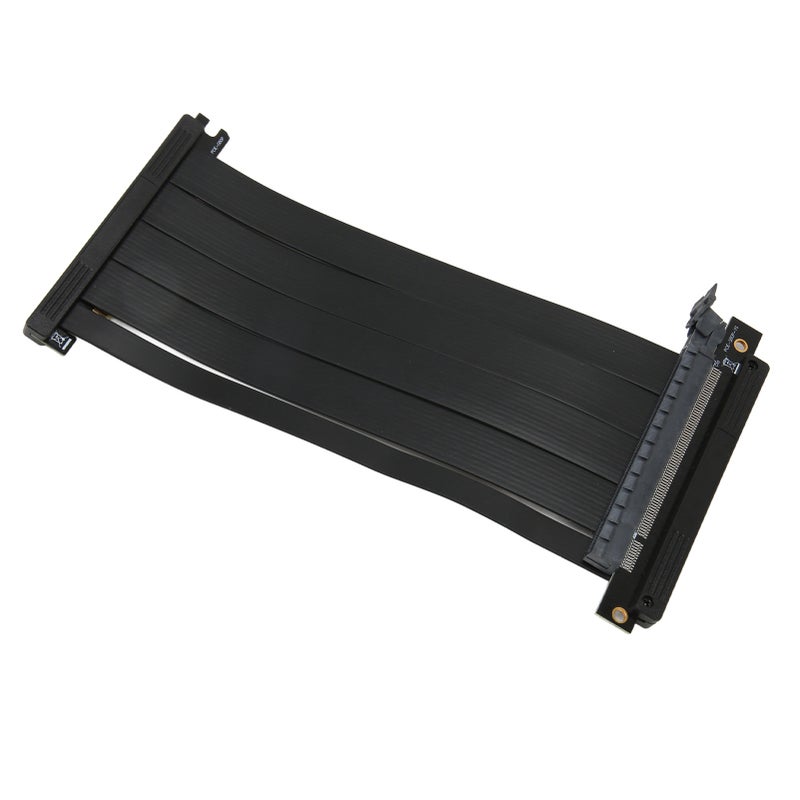 كابل إطالة كرت الرسوميات مزدوج معكوس PCIE4.0 X16 حماية مقنن عالي السرعة لتركيب عمودي للألعاب - Image 4