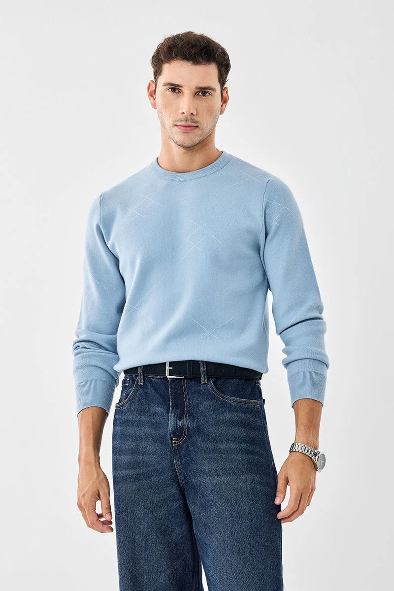 SNITCH Self-design Full Sleeve Pullover