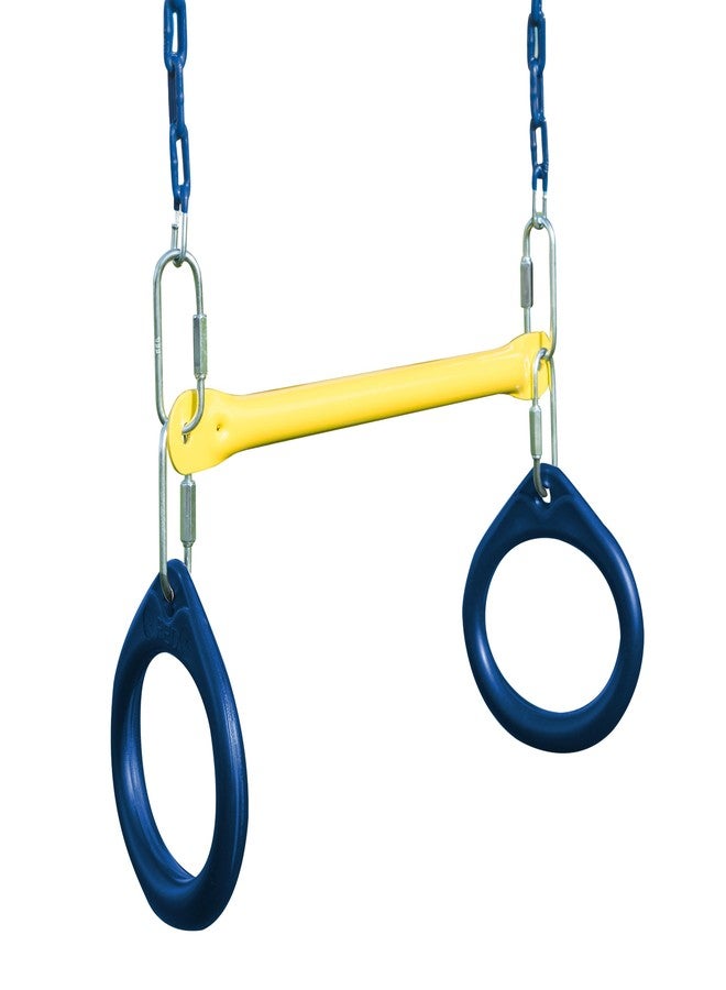 Swing-N-Slide Ring and Trapeze Combo swing Black - Image 1