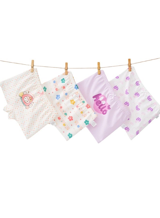 KUYING New Comfortable Skin friendly Breathable Underwear Set 0f 4